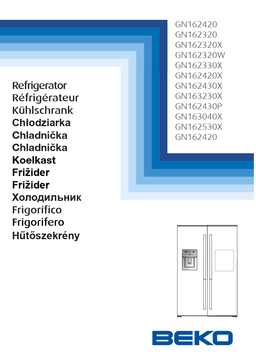 Notice réfrigérateur BEKO GN162420X Trouver une solution à un problème