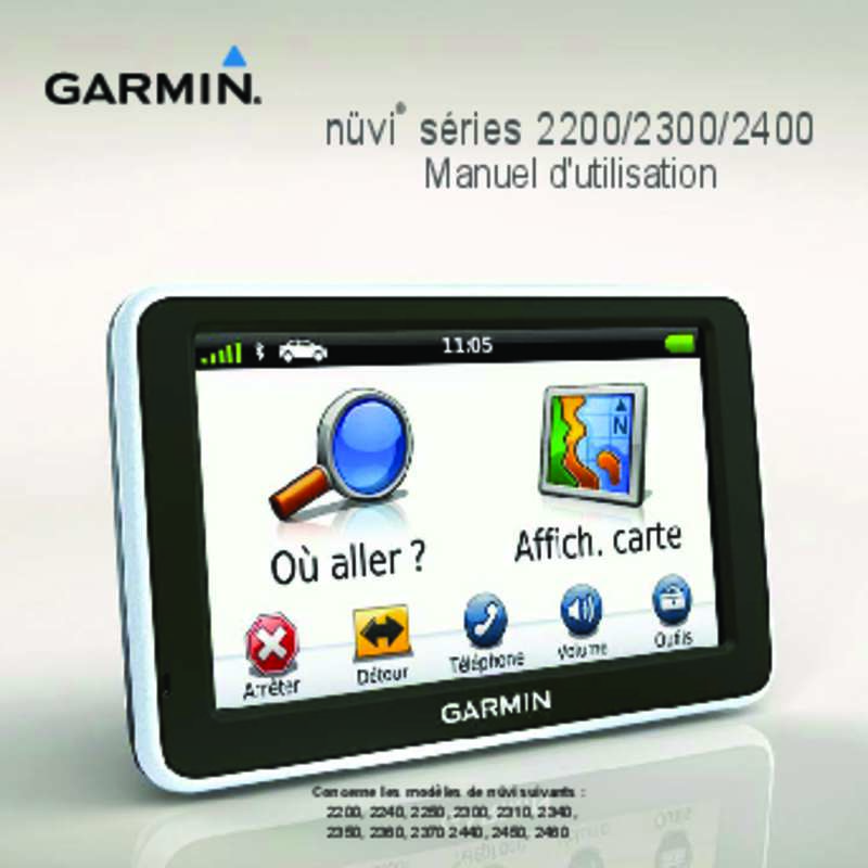 Notice Garmin N Vi Lt Gps Trouver Une Solution Un Probl Me