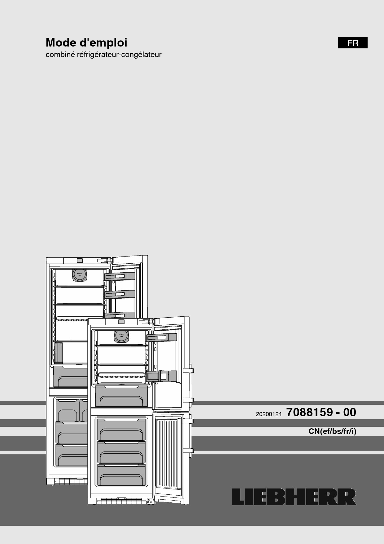 Notice réfrigérateur LIEBHERR CNEF4835 20 Trouver une solution à un