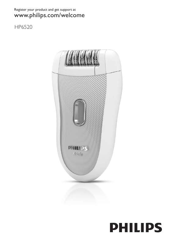 Notice Philips Hp Epilateur Trouver Une Solution Un Probl Me