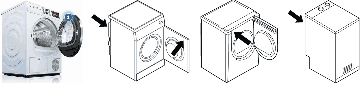 Trouver la référence de votre sèche-linge Hotpoint-Ariston