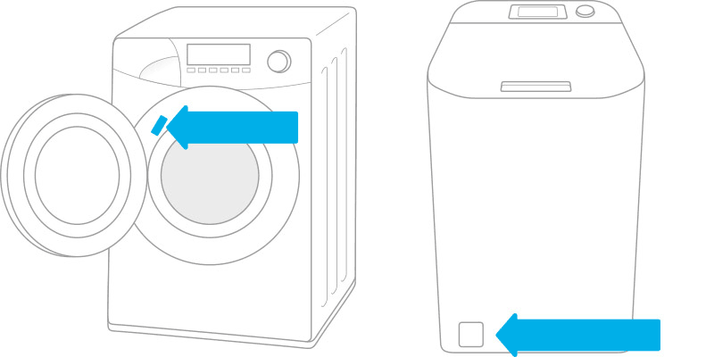 Trouver la référence de votre lave-linge Candy