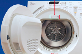 Trouver la référence de votre sèche-linge Miele