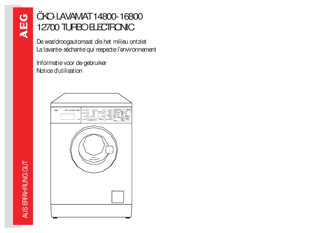 Mode d'emploi AEG-ELECTROLUX 14800