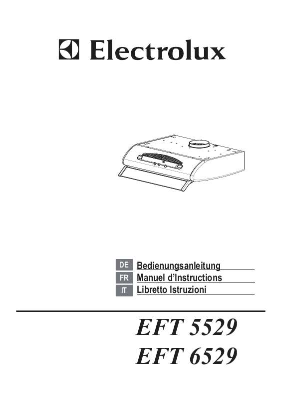 Mode d'emploi AEG-ELECTROLUX EFT5529B