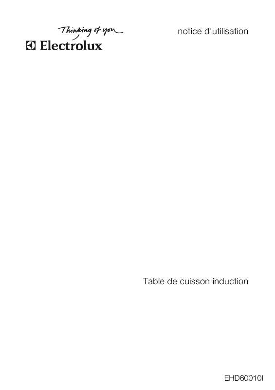 Mode d'emploi AEG-ELECTROLUX EHD60010I