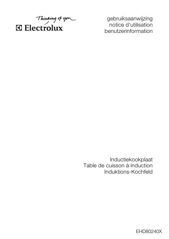 Mode d'emploi AEG-ELECTROLUX EHD 80240