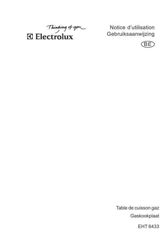 Mode d'emploi AEG-ELECTROLUX EHT6433K