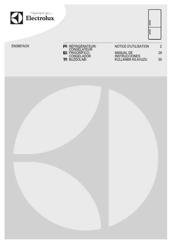 Mode d'emploi AEG-ELECTROLUX EN3887AOX
