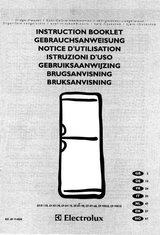 Notice Aeg Electrolux Er9002b Trouver Une Solution à Un Problème Aeg Electrolux Er9002b Mode D