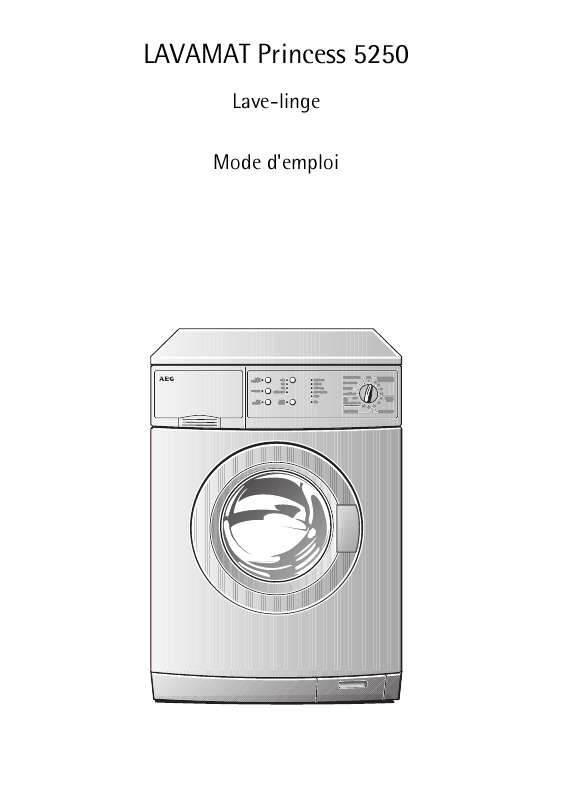 Mode d'emploi AEG-ELECTROLUX LAVW1047