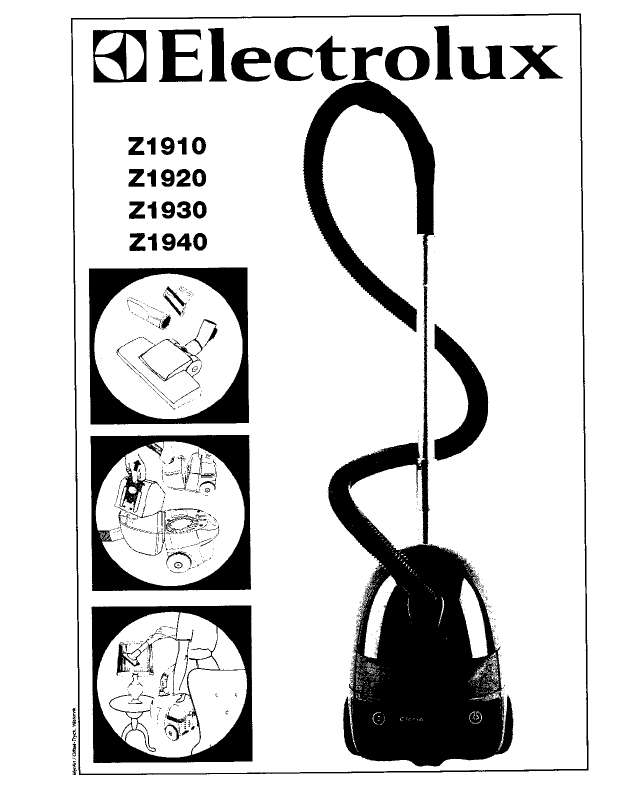 Mode d'emploi AEG-ELECTROLUX Z1930