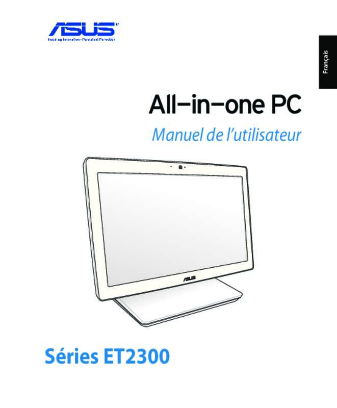 Notice ASUS ET2300INTI-B079K - Ordinateur De Bureau Trouver Une ...