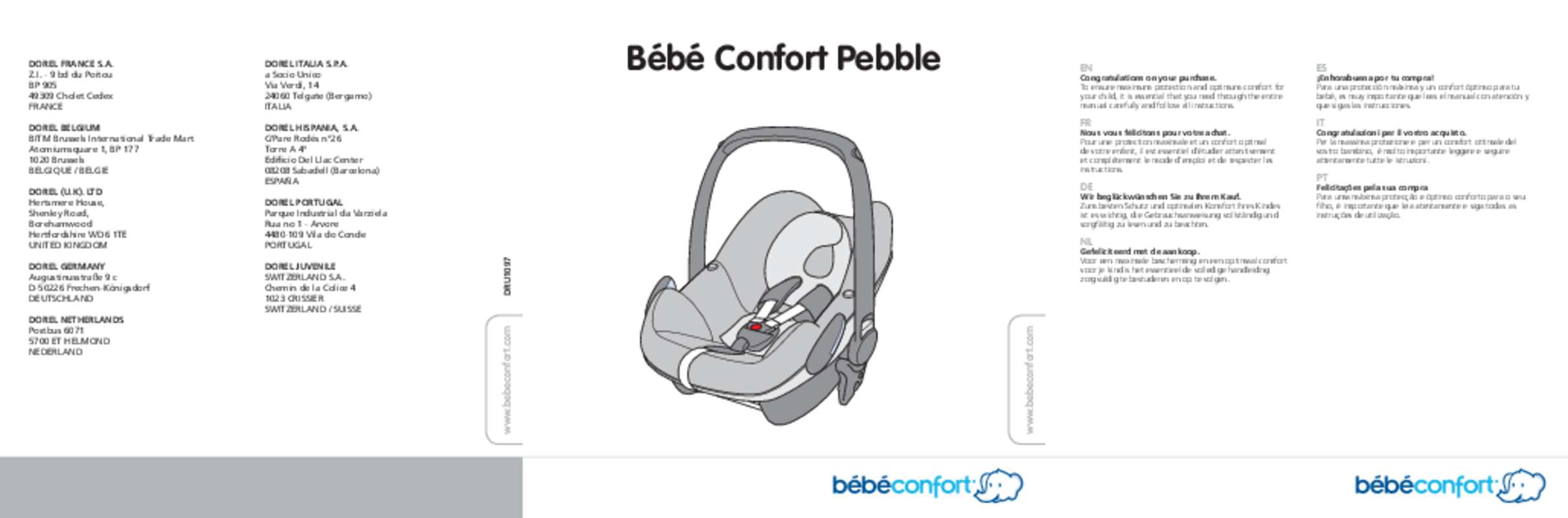 Surrey But Portable cosy bebe confort pebble Critique Homologue vapeur