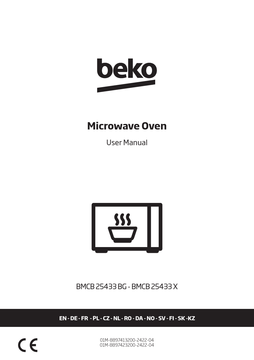 Mode d'emploi BEKO BMCB 25433 X