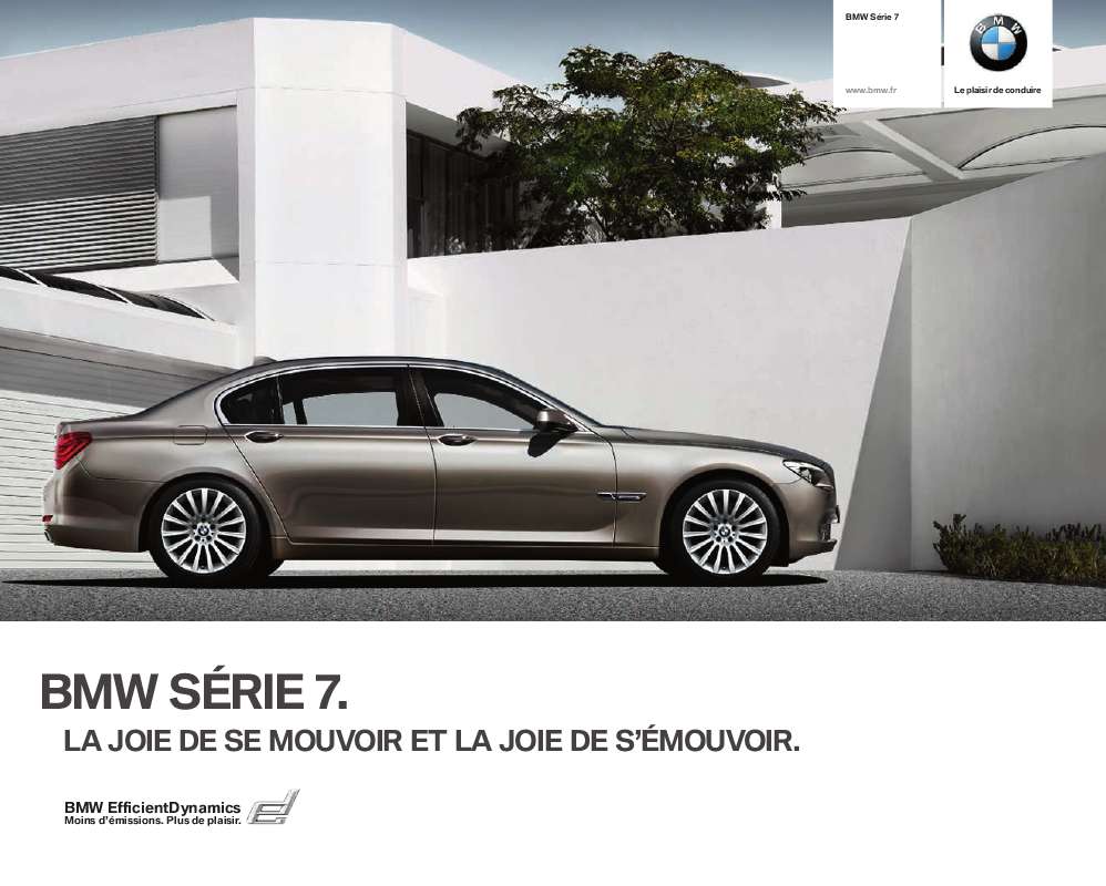 Manuel D Utilisation Bmw Serie 2 En Français Pdf Notice BMW SÉRIE 7 - voiture Trouver une solution à un problème BMW SÉRIE 7  mode d'emploi BMW SÉRIE 7 Français