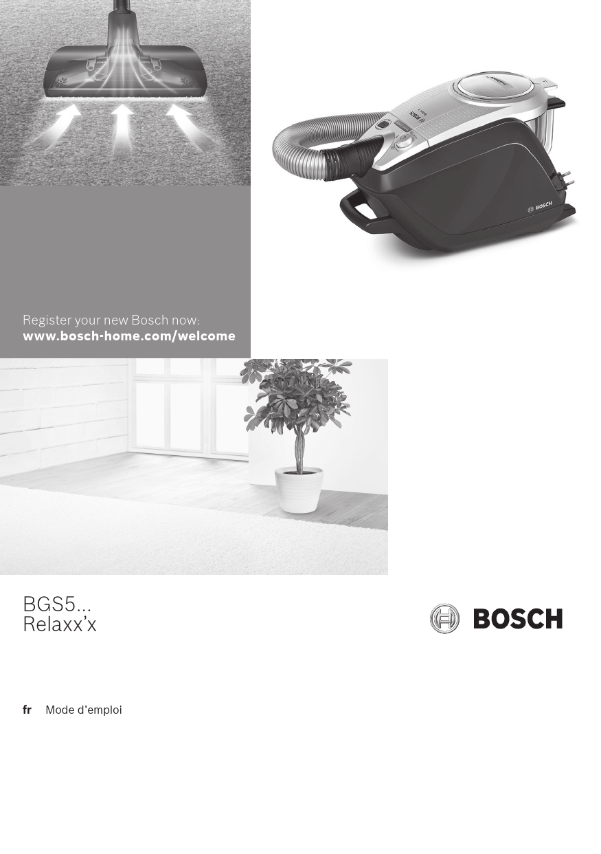 Compatibile Con Filtro Di Scarico Motore  Telaio In Plastica Bosch Bgs 51432 Relaxx