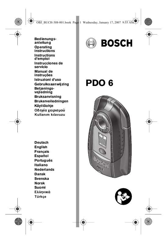 Notice BOSCH PDO 6 - Trouver une solution à un problème BOSCH PDO 6 .