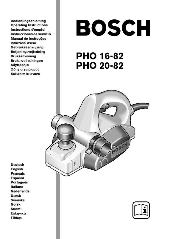Notice BOSCH PHO 1682 Trouver une solution à un problème BOSCH PHO