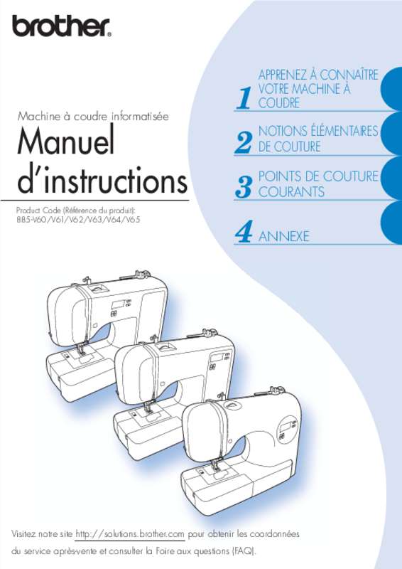 Mode d'emploi BROTHER DS-140