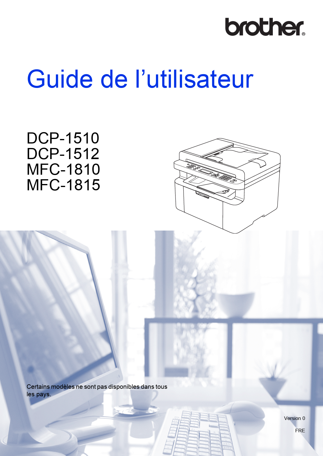 Mode d'emploi BROTHER MFC1810