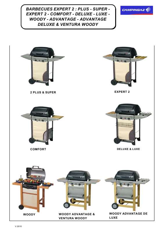 Notice CAMPINGAZ WOODY ADVANTAGE DE LUXE Trouver une solution à un problème CAMPINGAZ WOODY