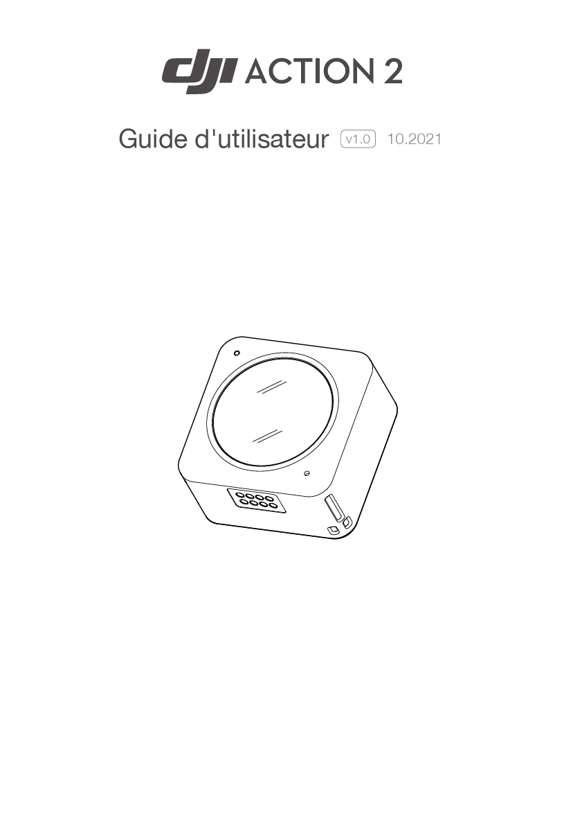 Notice DJI CAMERA SPORT OSMO ACTION 2 action cam Trouver une solution