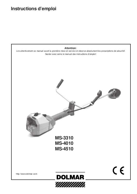 Débroussailleuse idtech notice