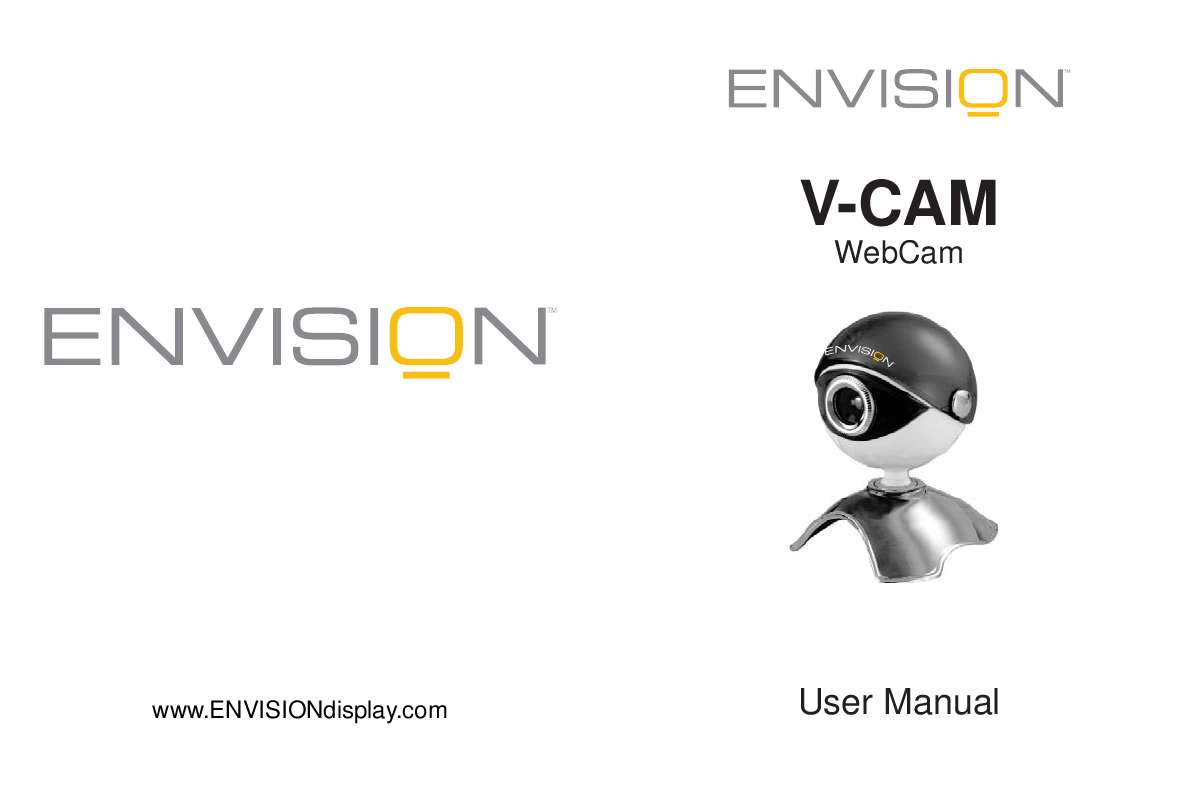 Notice ENVISION VCAM ecran Trouver une solution à un problème