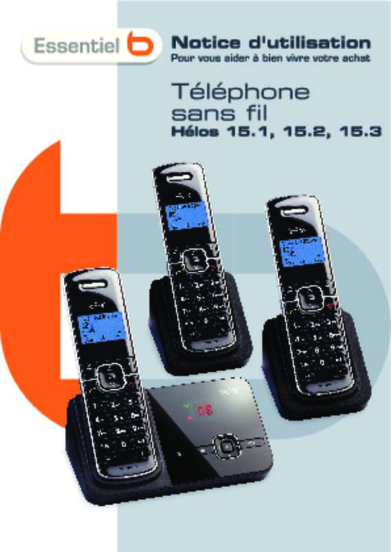 Téléphone sans fil ESSENTIELB EB_T-11-SF_R