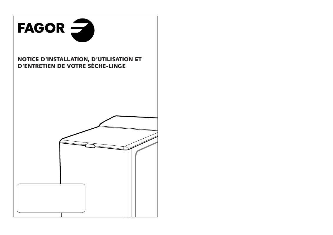 Notice FAGOR SLF0411 Trouver une solution à un problème FAGOR SLF041 — free download