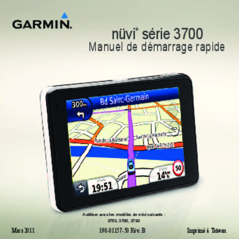 Notice GARMIN 3790 LMT - Trouver solution à un problème GARMIN LMT mode d'emploi GARMIN LMT Français