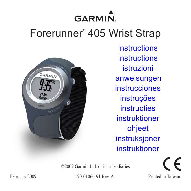 garmin forerunner 405 wrist strap kit