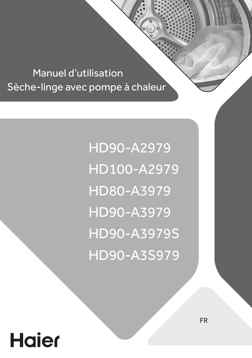 Mode d'emploi HAIER HD100-A2979-FR