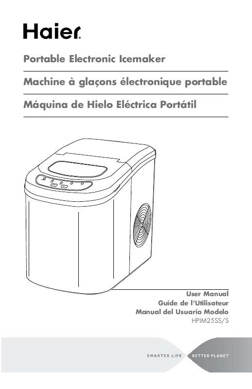 Mode d'emploi HAIER HPIM25S