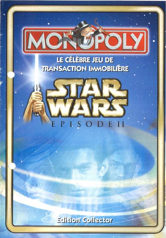 Monopoly Star Wars Episode II – Hasbro – Jeu De Société – Enfants 8-11 Ans
