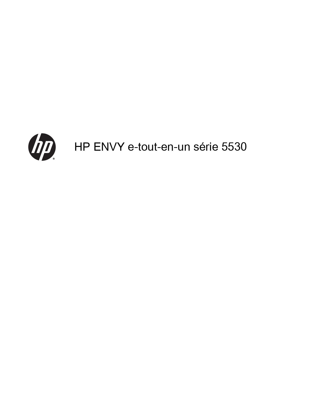 Mode d'emploi HP ENVY 5534