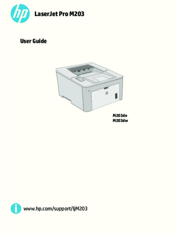 Notice Hp Laserjet Pro M203d Imprimante Laser Trouver Une Solution à Un Problème Hp Laserjet