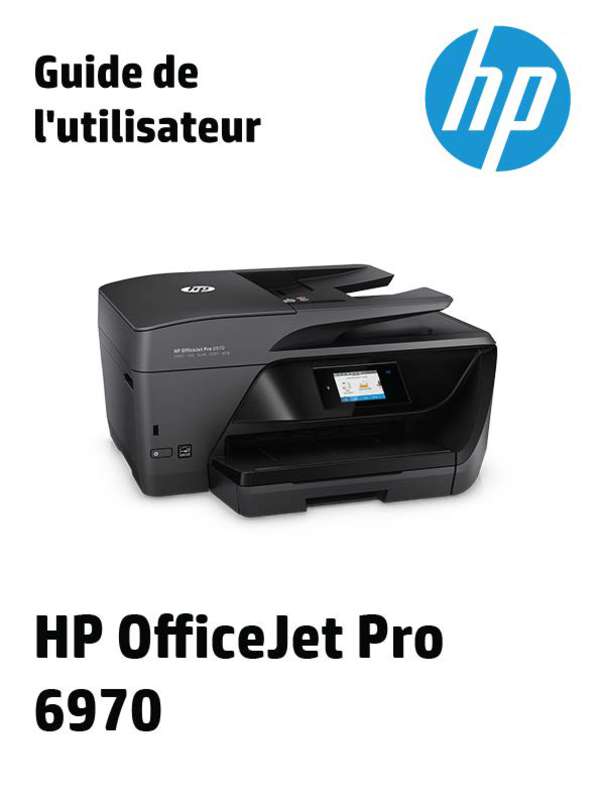 Notice HP OFFICEJET PRO 6970 - imprimante Trouver une solution à
