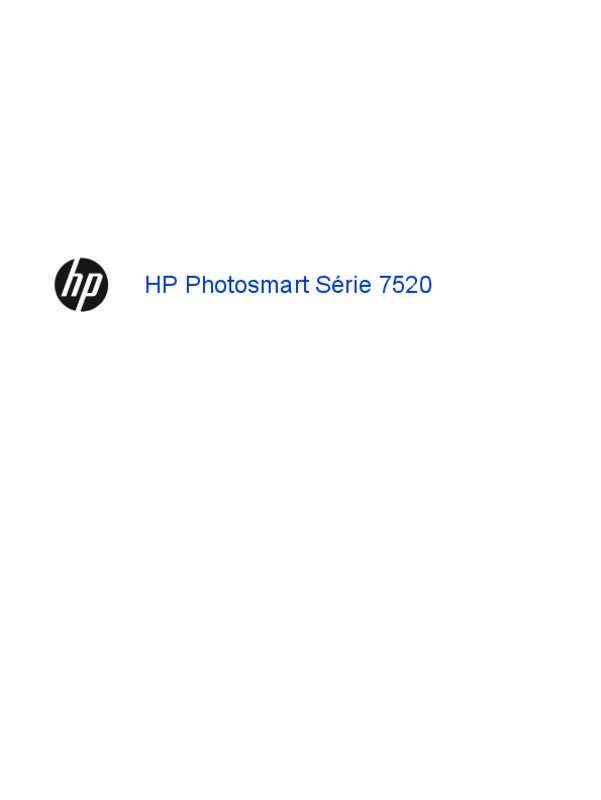 Mode d'emploi HP PHOTOSMART PS7520