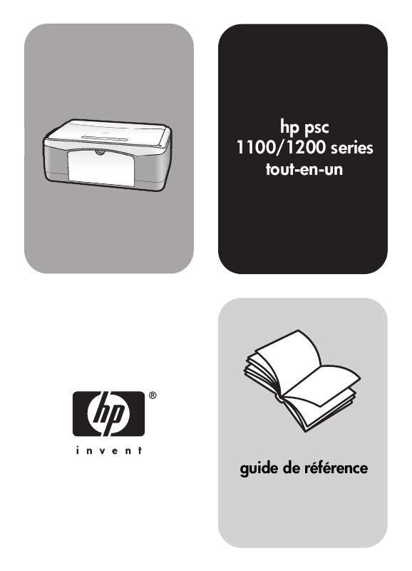 Mode d'emploi HP PSC 1200 ALL-IN-ONE