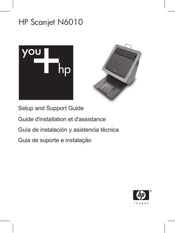 Notice HP SCANJET N6010 scanner Trouver une solution à un problème HP