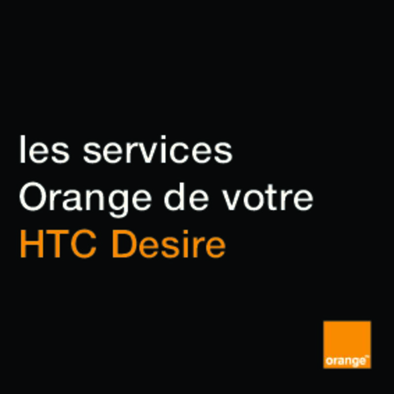 Mode d'emploi HTC DESIRE (BY ORANGE)