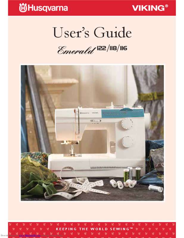 Notice machine à coudre HUSQVARNA EMERALD 118 Trouver une solution à un