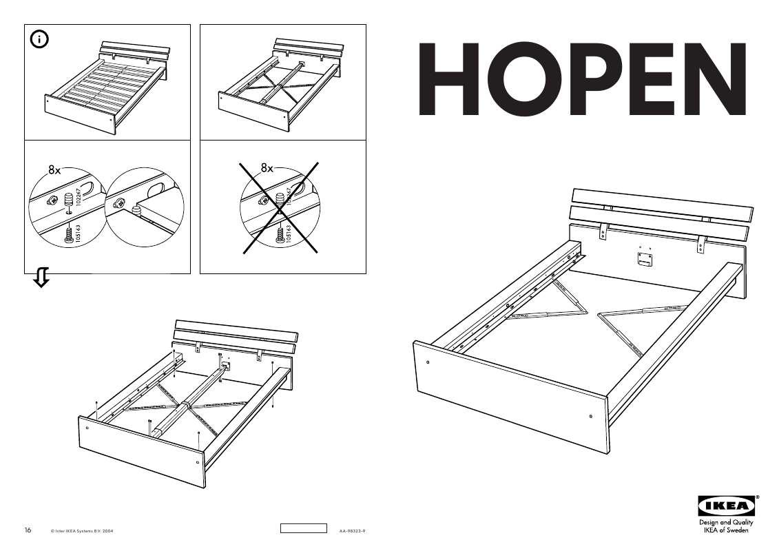 Mode d'emploi IKEA HOPEN
