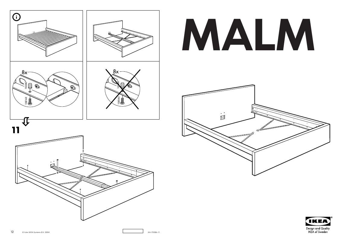 Mode d'emploi IKEA MALM