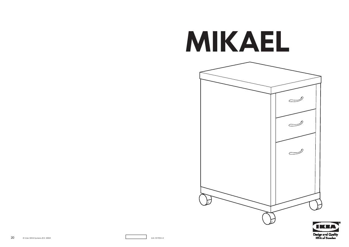 Mode d'emploi IKEA MIKAEL
