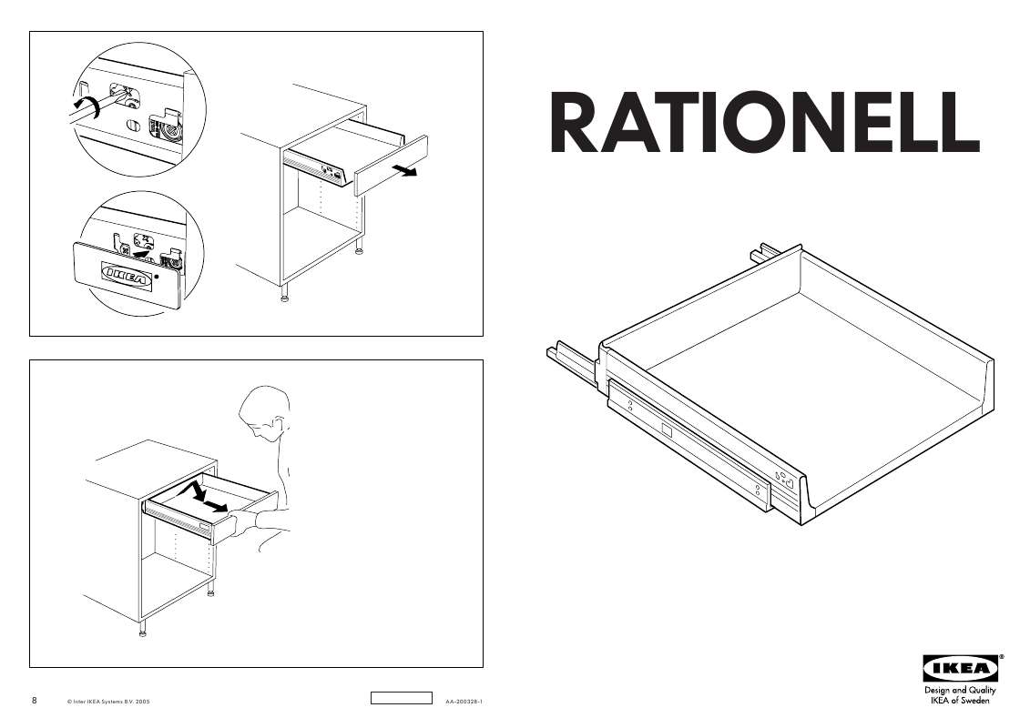 Mode d'emploi IKEA RATIONELL