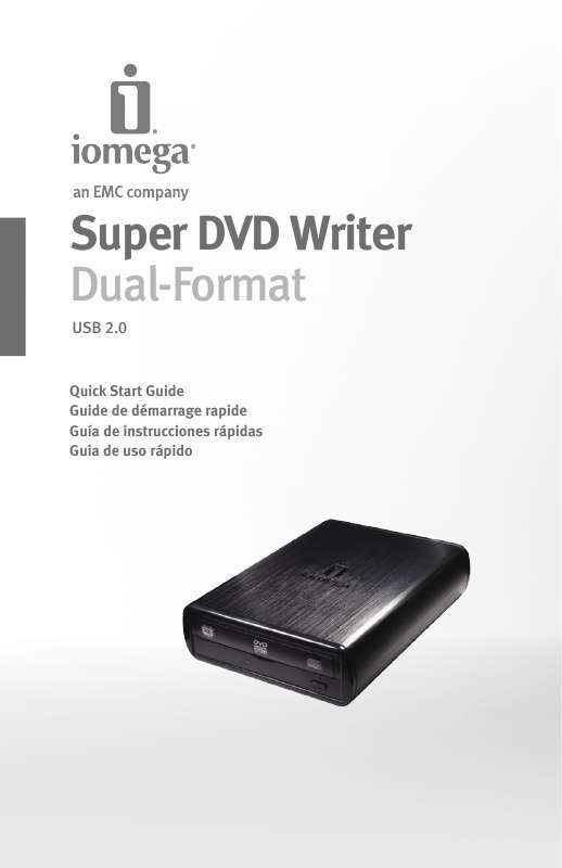 Notice IOMEGA SUPER DVD WRITER USB 2.0 Trouver une solution à un