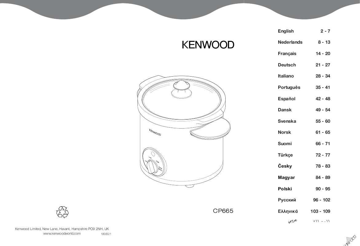Notice KENWOOD CP666 Trouver une solution à un problème KENWOOD CP666